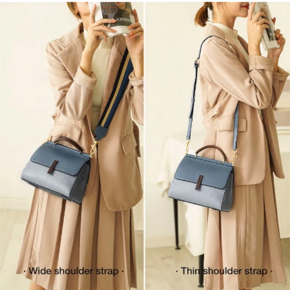 FOXER Lady's Crossbody Bags Genuine Lether Handbag